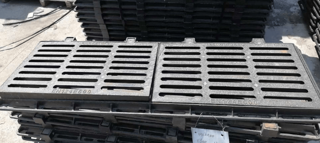 增城球墨铸铁连体双篦展示